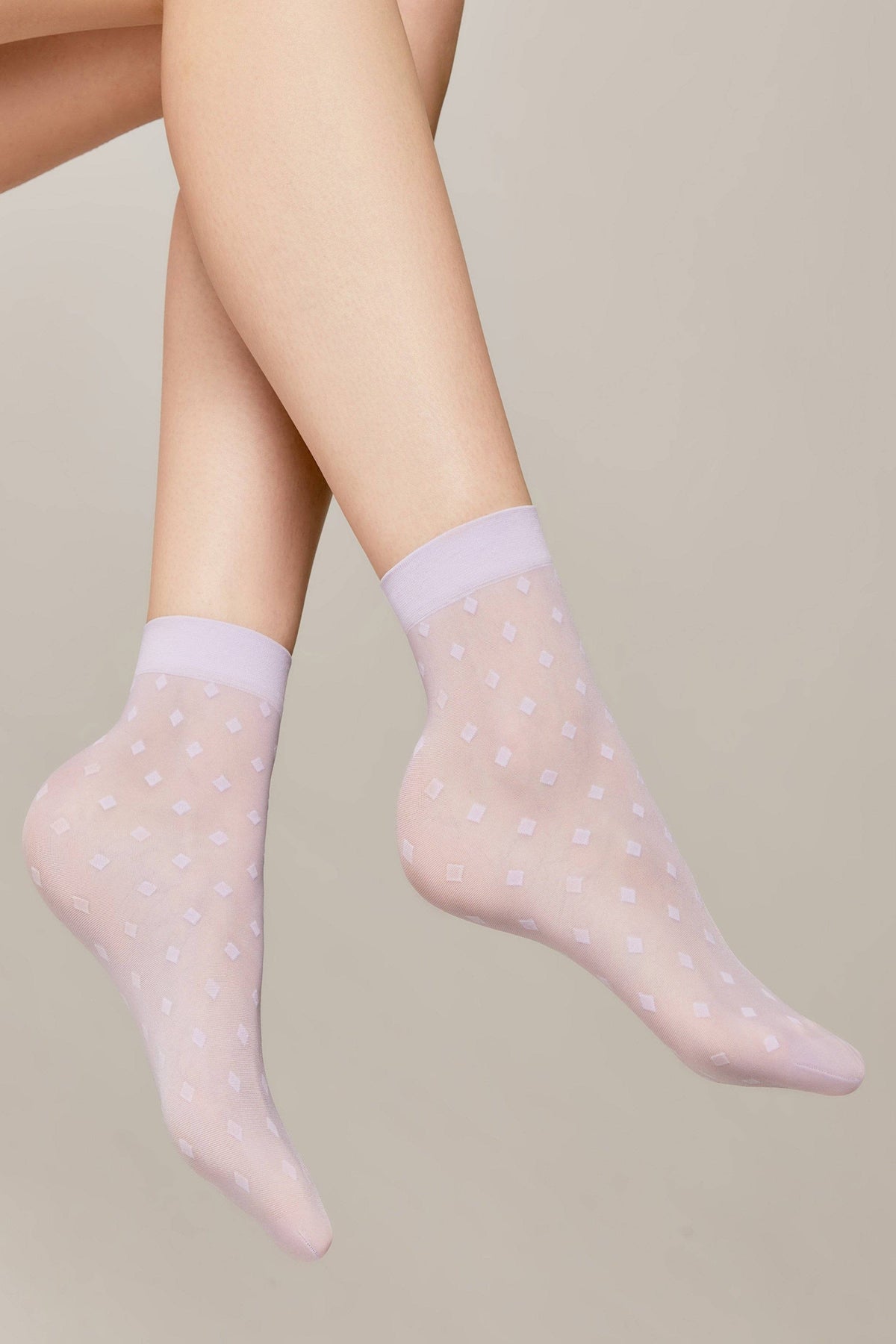 Socks Conte Fantasy - Small Diamond Pattern - A-1 Thread Vault
