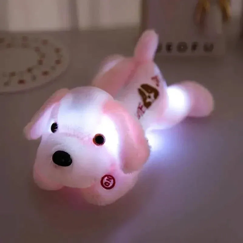 Soft Glow-in-the-Dark LED Plush Puppy - A-1 Thread Vault