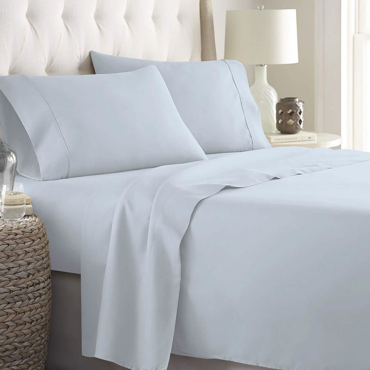 Soft Home 1800 Series Solid Microfiber Ultra Soft Sheet Set - A-1 Thread Vault