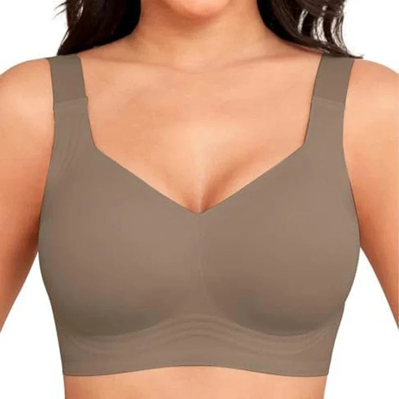 Soft Support V-Neck Comfort Bra - A-1 Thread Vault