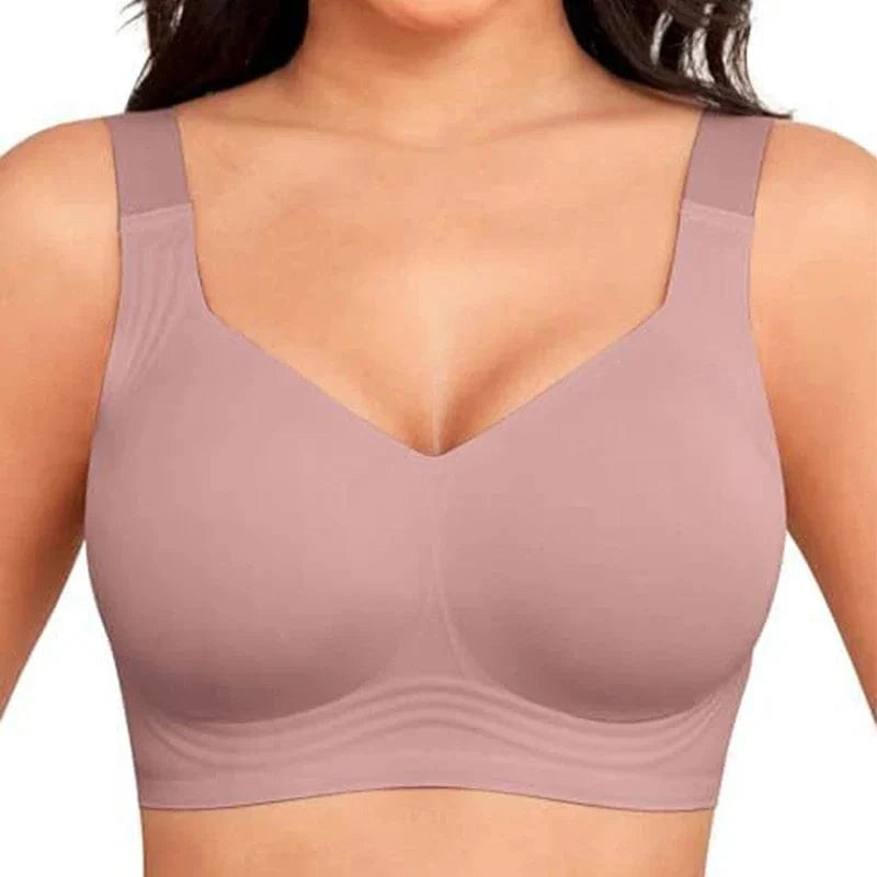 Soft Support V-Neck Comfort Bra - A-1 Thread Vault