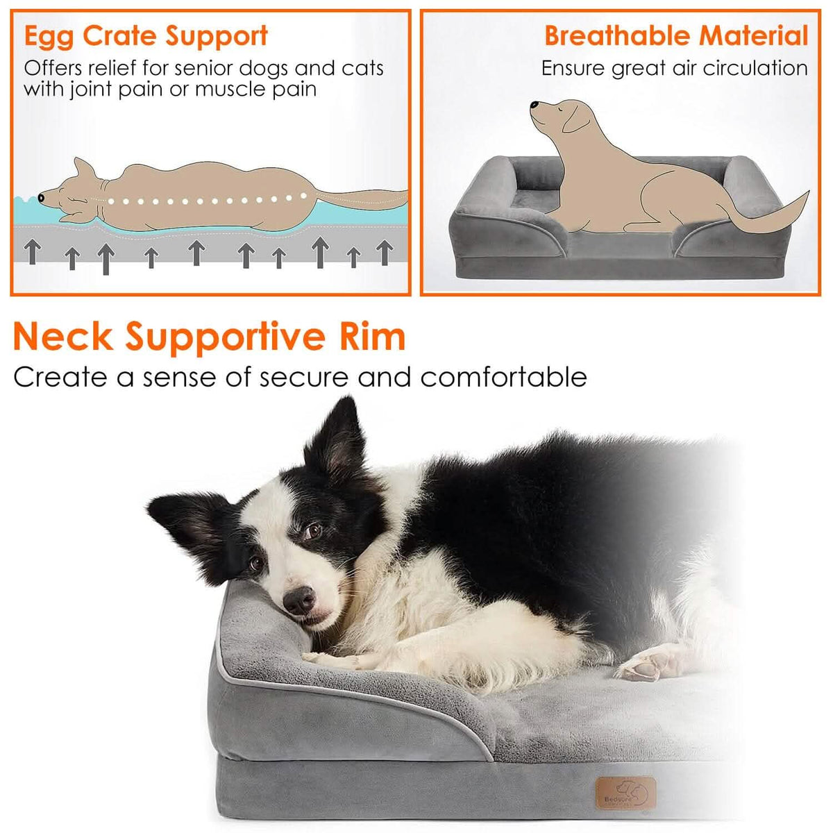 Soft Warm Plush Puppy Cozy Nest Sofa Non-Slip Bed Cushion Mat - A-1 Thread Vault