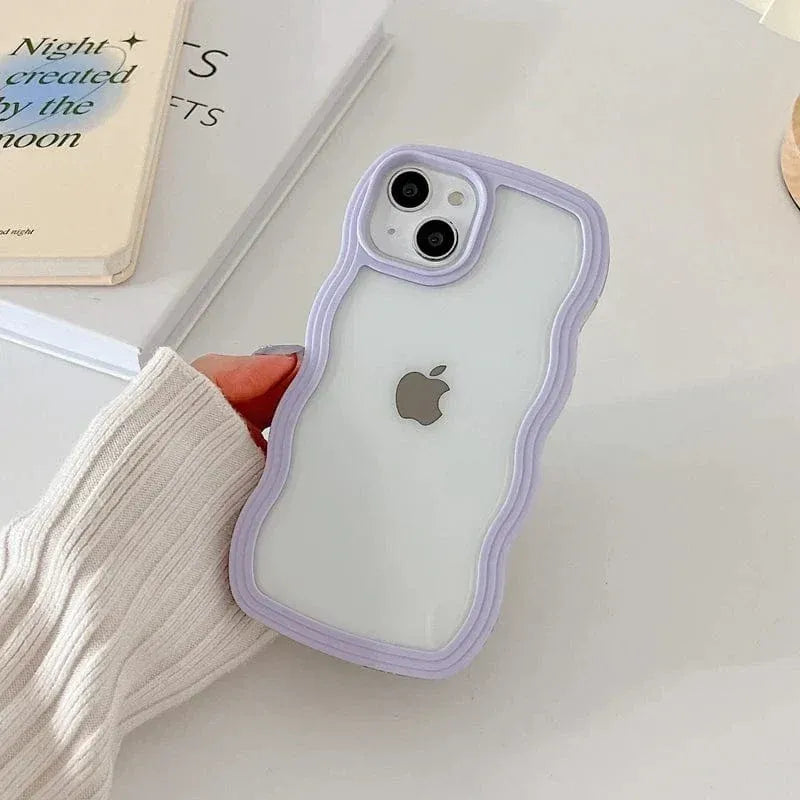 Soft Wavy Lines iPhone Case - A-1 Thread Vault