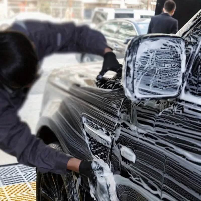 Soft Wool Car Cleaning Mitt - A-1 Thread Vault