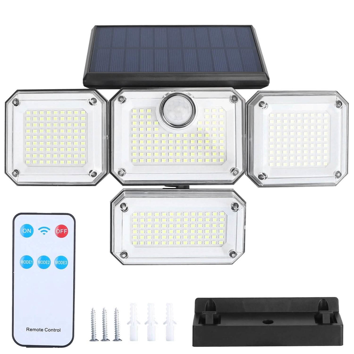 Solar Powered Wall Lights Outdoor Motion Sensor Lamps - A-1 Thread Vault