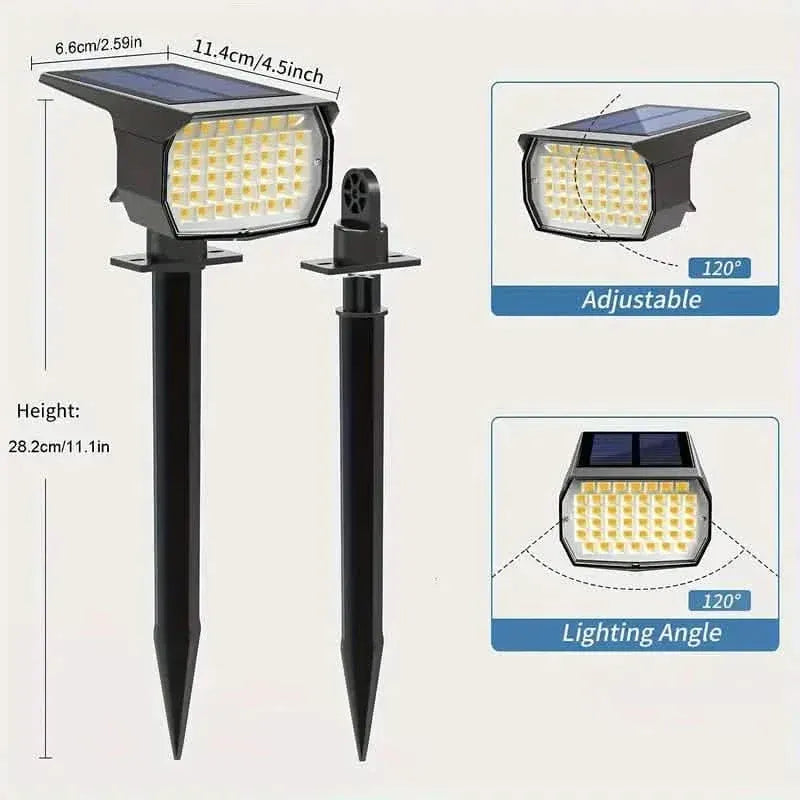 Solar Spot Lights and Solar Motion Sensor Spotlights - A-1 Thread Vault