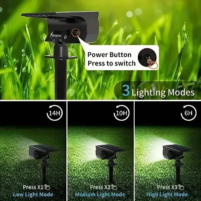 Solar Spot Lights and Solar Motion Sensor Spotlights - A-1 Thread Vault