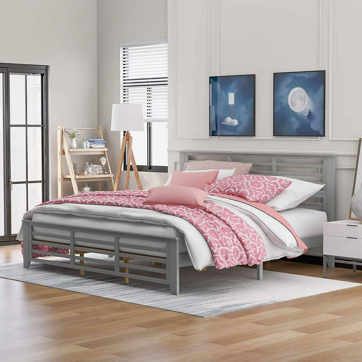 Solid Wood Platform Bed Frame - A-1 Thread Vault