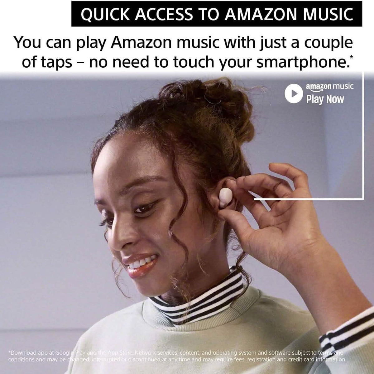 Sony LinkBuds S Truly Wireless Noise Canceling Earbud Headphones with Alexa Built-in (Refurbished) - A-1 Thread Vault