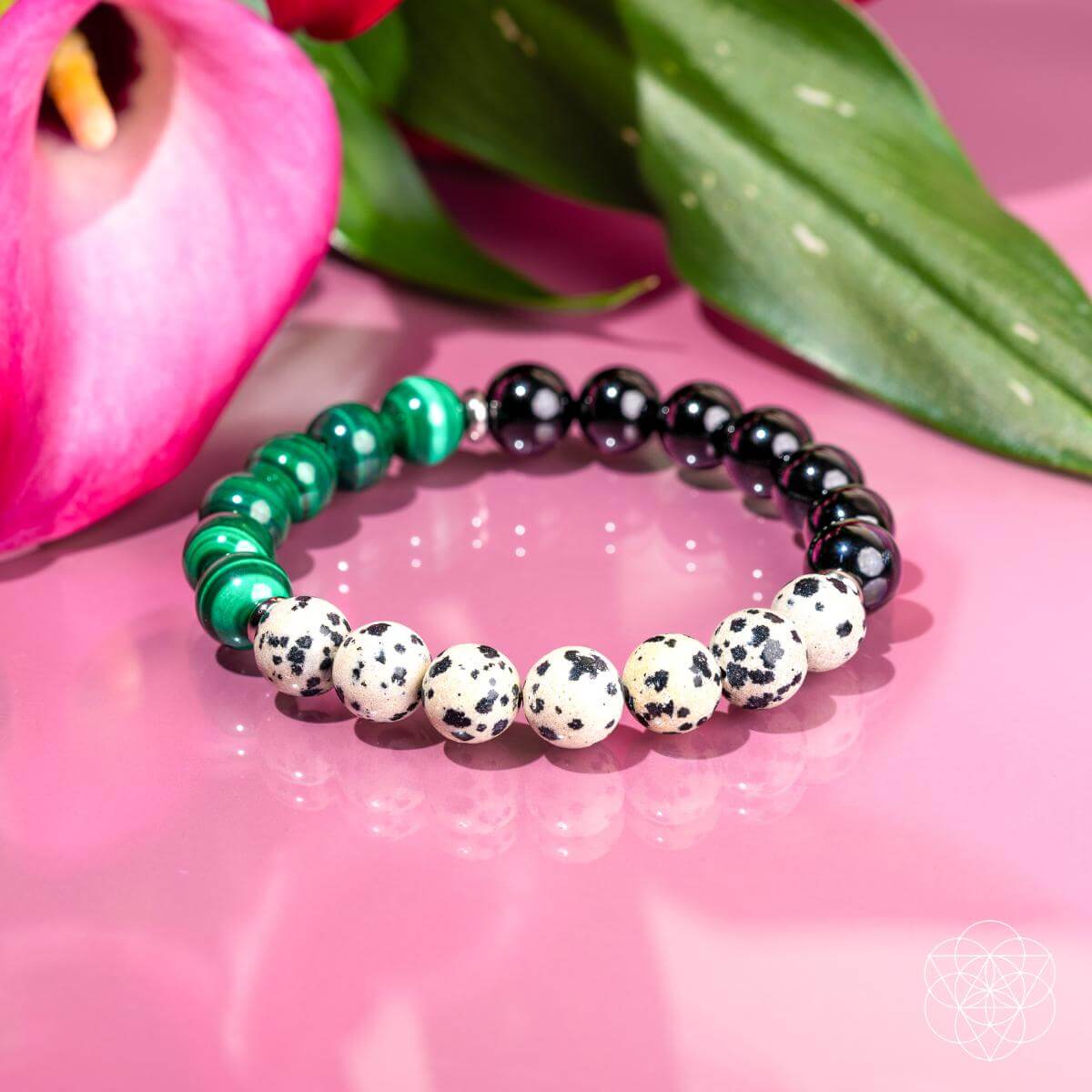 Soul Reset: Dalmatian Jasper Bracelet of Healing - A-1 Thread Vault
