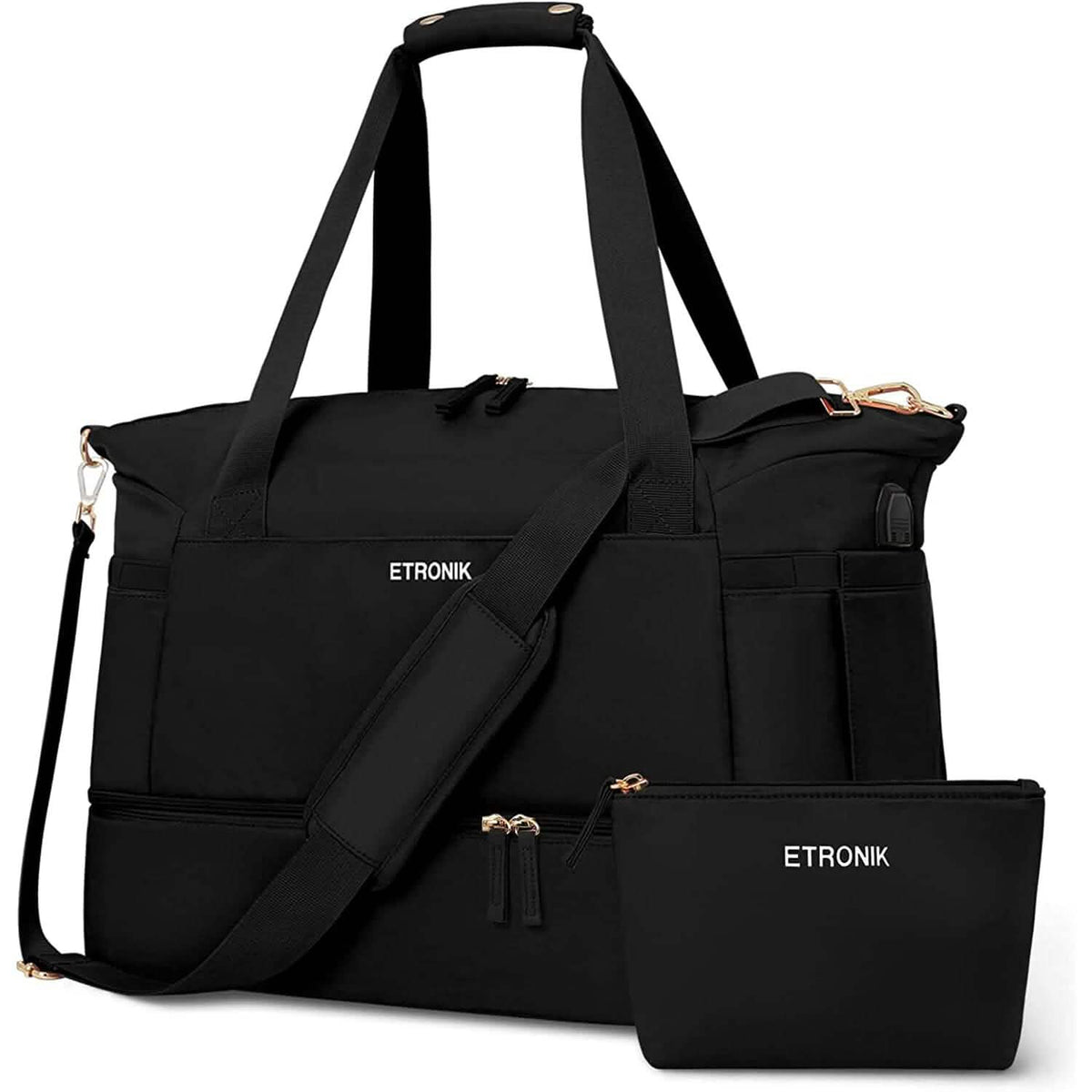 Sports Travel Duffel Bag with USB Charging Port - A-1 Thread Vault