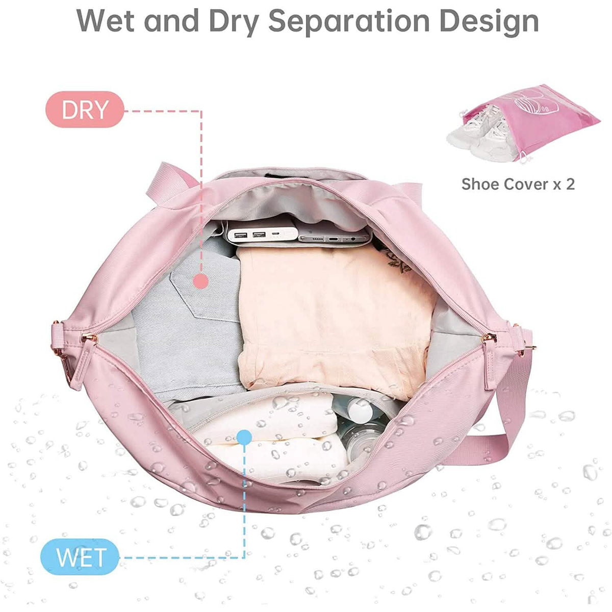 Sports Travel Duffel Bag with USB Charging Port - A-1 Thread Vault