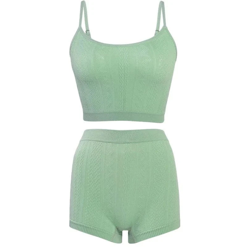Spring Summer Langerie Sets Sexy Underwears Women Micro Underwear Solid Color Wearing Outside Women's Bra and Panties Sets Below - A-1 Thread Vault