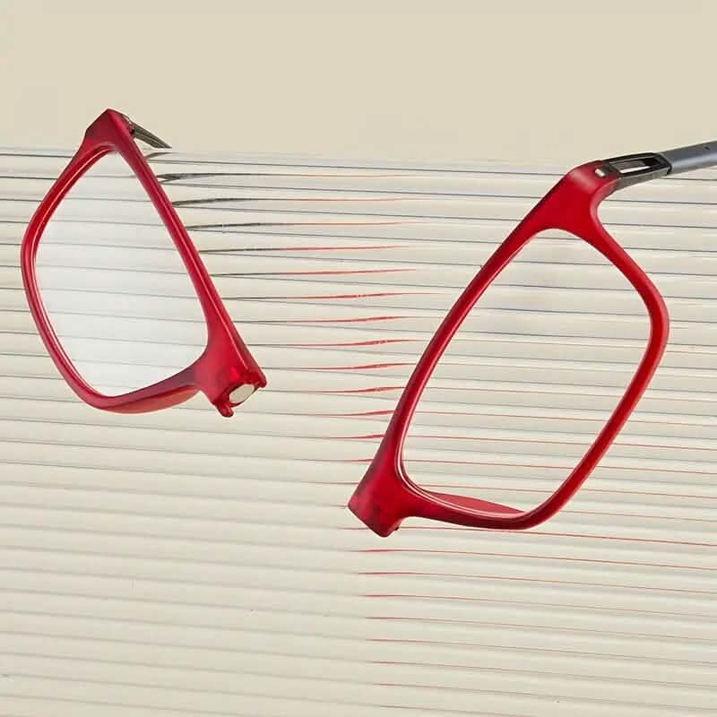 Square Magnetic Neck Fashion Reading Glasses - A-1 Thread Vault