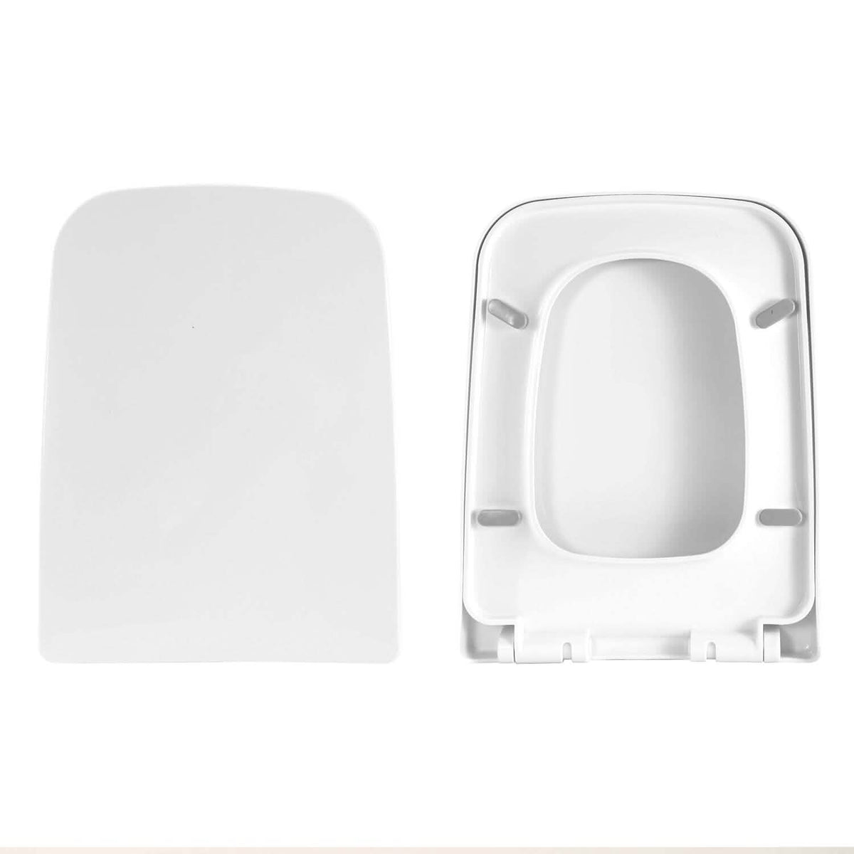 Square Toilet Seat with Grip-Tight Seat Bumpers - A-1 Thread Vault