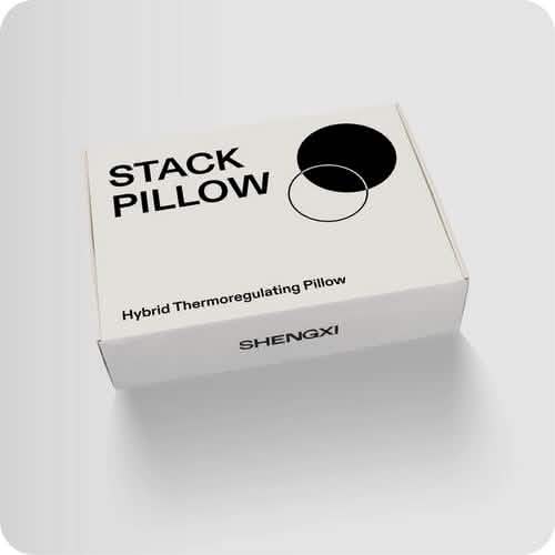 Stack Pillow with Dual Layers Balance, Adjustable Height, Suitable for All Sleeping Positions - A-1 Thread Vault