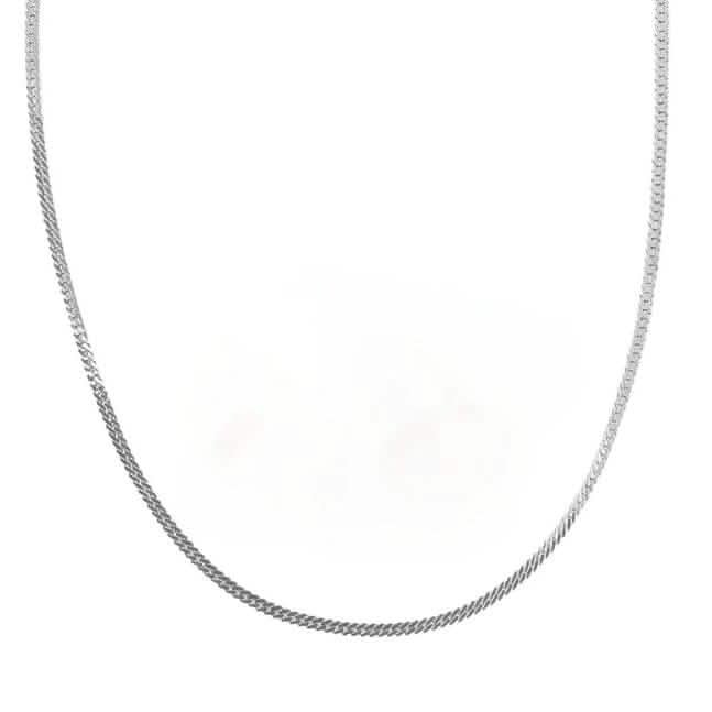 Stainless Steel Flat Snake Bone Chain Necklace - A-1 Thread Vault