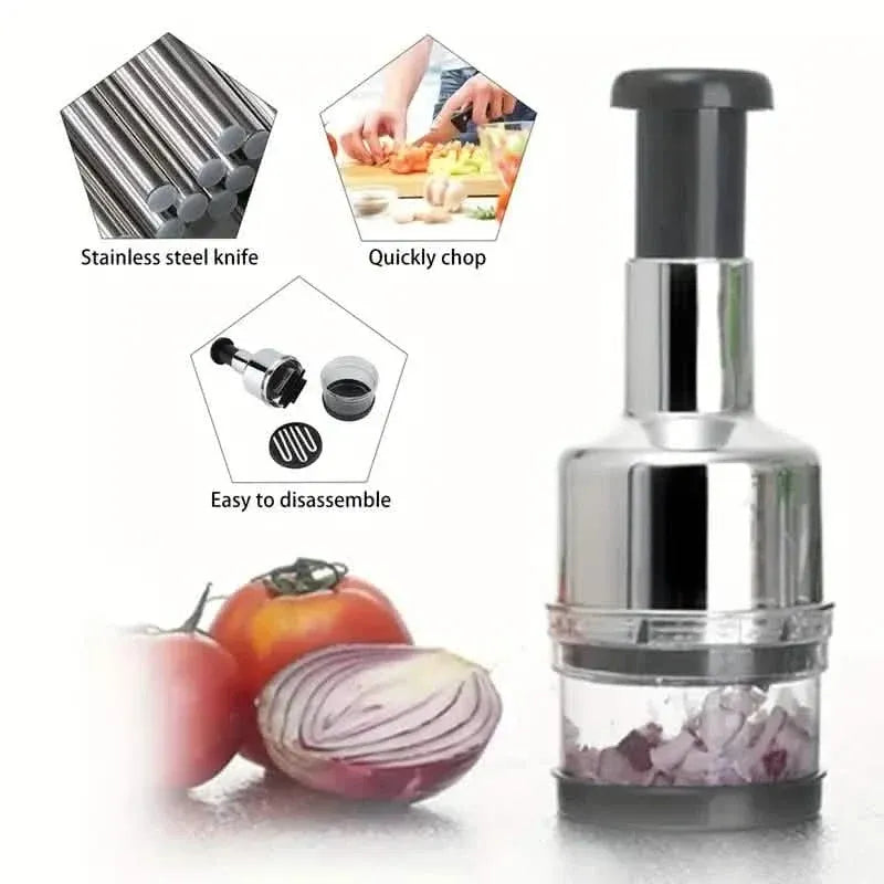 Stainless Steel Garlic Cutter - A-1 Thread Vault