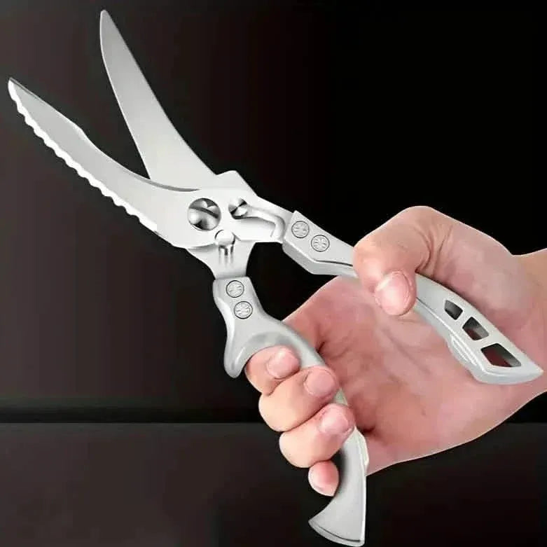 Stainless Steel Heavy-Duty Kitchen Non-Slip Grip Scissors - A-1 Thread Vault