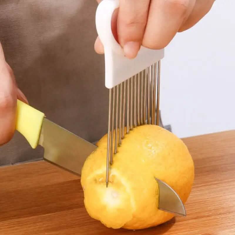 Stainless Steel Onion Needle Fork Vegetable Fruit Slicer - A-1 Thread Vault