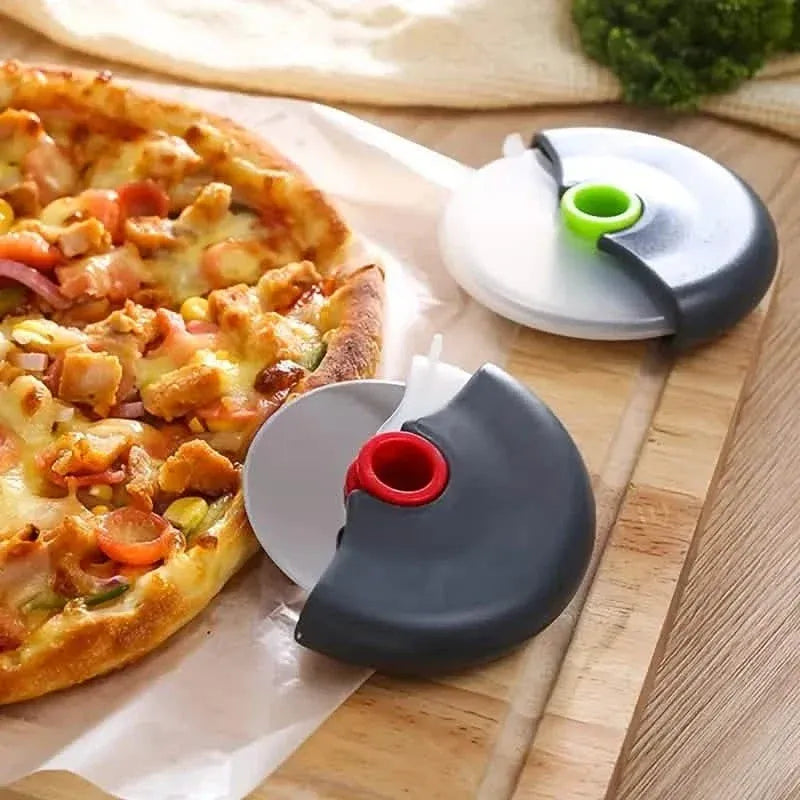 Stainless Steel Round Wheel Cutter with Lid - A-1 Thread Vault