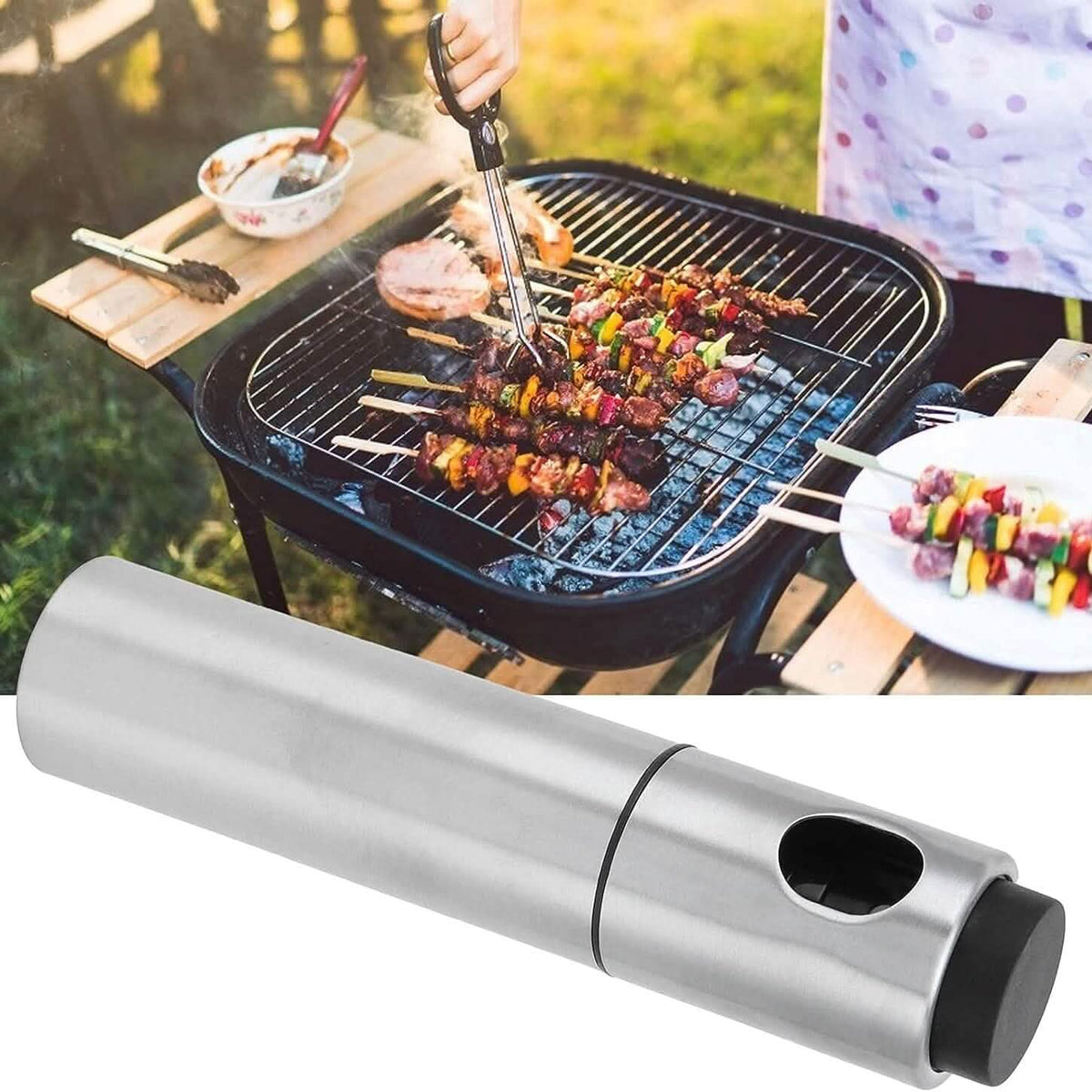 Stainless Steel Sprayer Dispenser, Dressing Spray Grilling Olive Oil - A-1 Thread Vault