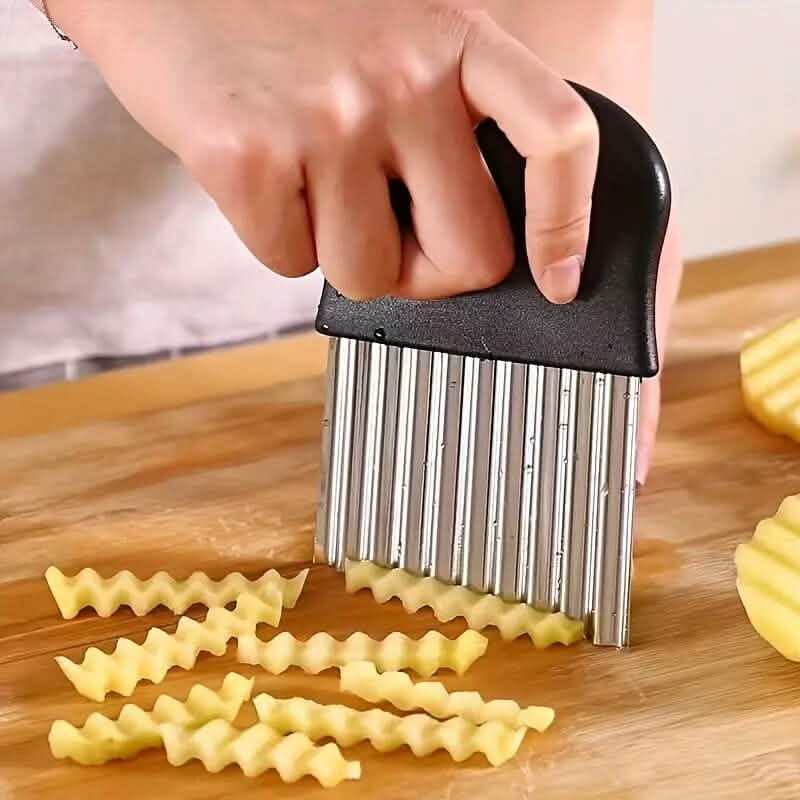 Stainless Steel Versatile Crinkle Cutter - A-1 Thread Vault