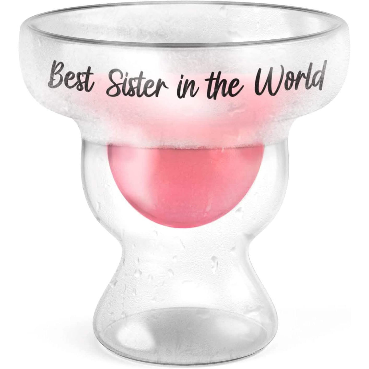Stemless 12oz Double Wall Freezable Gel Chiller Cocktail Glass - A-1 Thread Vault