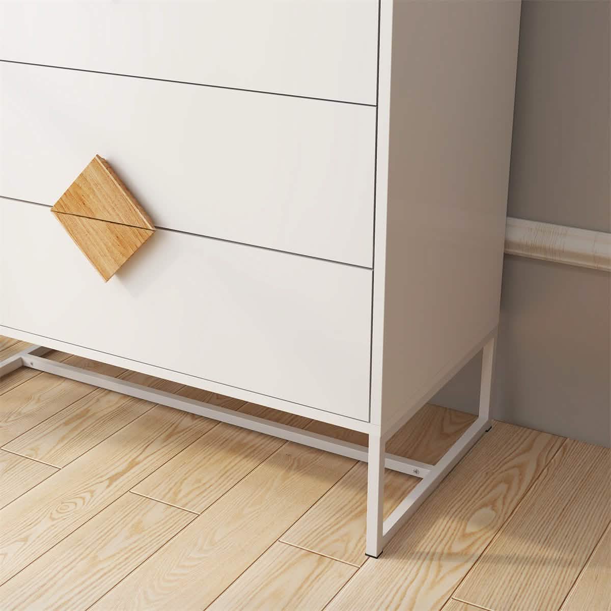 Storage Sideboard Cabinet White - A-1 Thread Vault