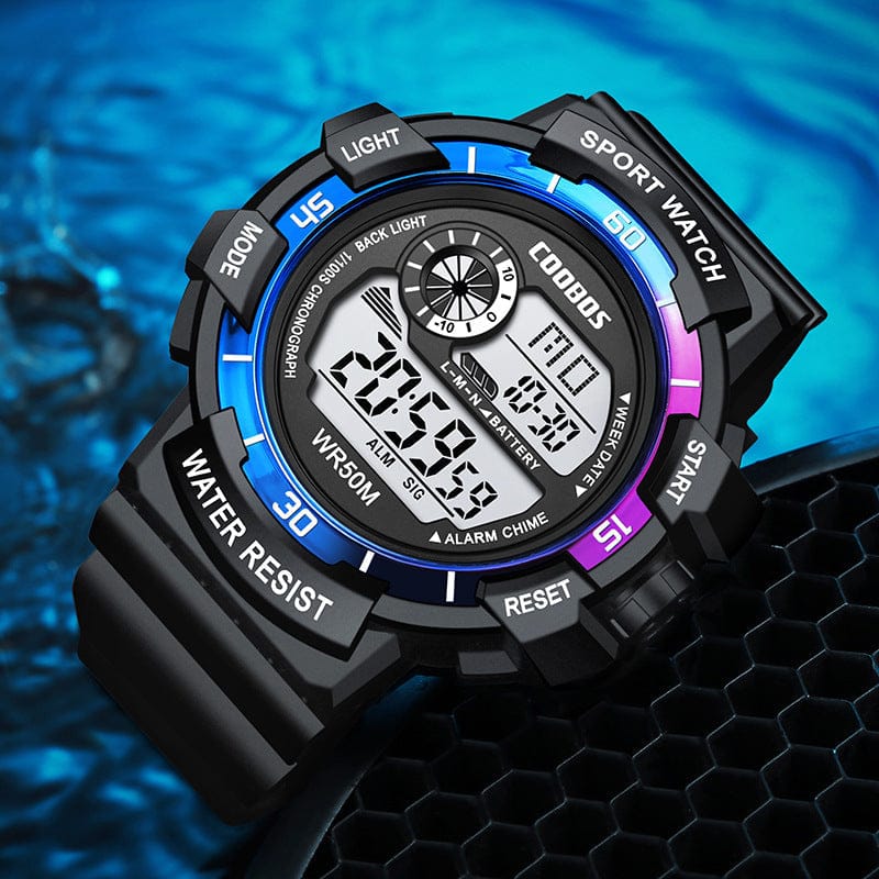 Student Electronic Sports Watch Male - A-1 Thread Vault