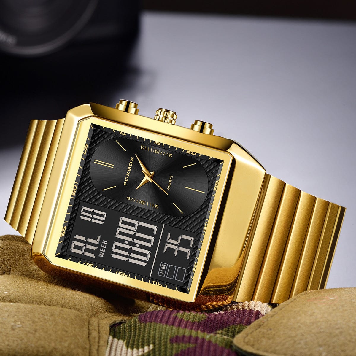 Stylish And Versatile Quartz Men's Watch Good-looking - A-1 Thread Vault