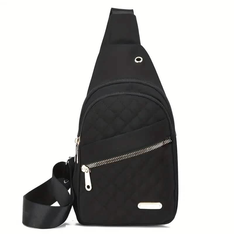 Stylish Chic Quilted Lightweight & Comfortable Crossbody Chest Bag - A-1 Thread Vault