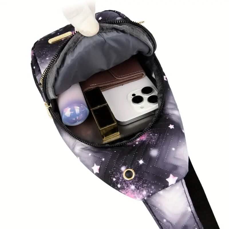 Stylish Chic Quilted Lightweight & Comfortable Crossbody Chest Bag - A-1 Thread Vault