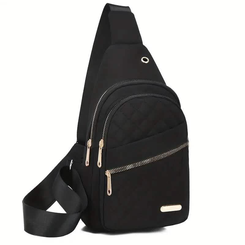Stylish Chic Quilted Lightweight & Comfortable Crossbody Chest Bag - A-1 Thread Vault