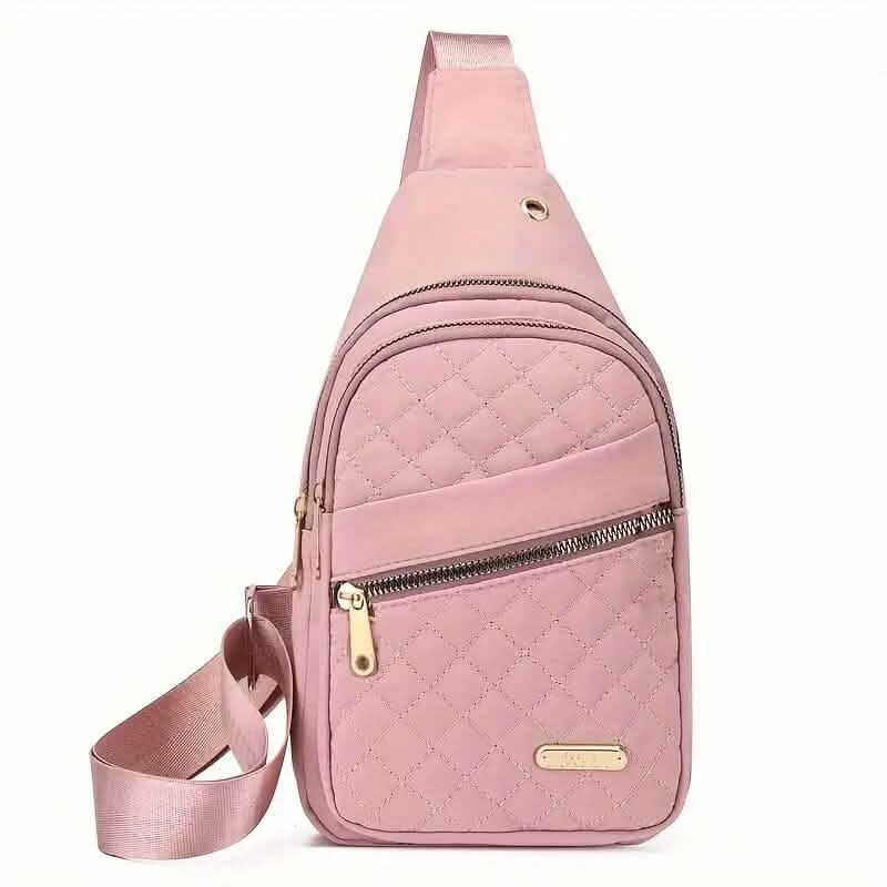 Stylish Chic Quilted Lightweight & Comfortable Crossbody Chest Bag - A-1 Thread Vault