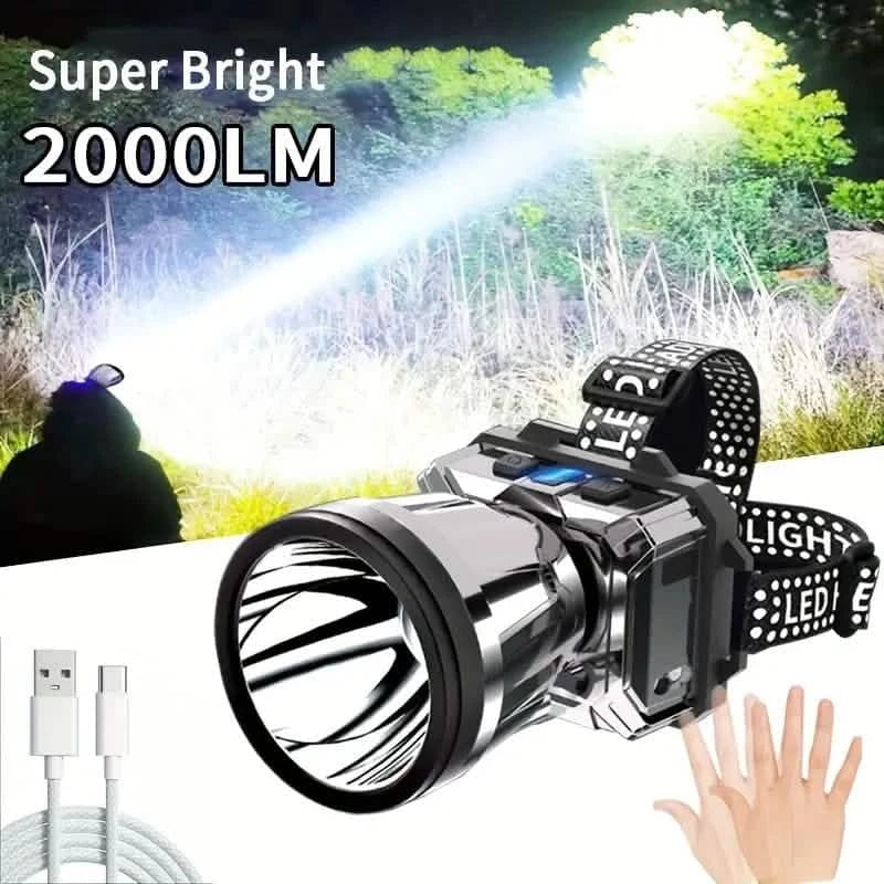 Super Bright USB Charging Headlight - A-1 Thread Vault