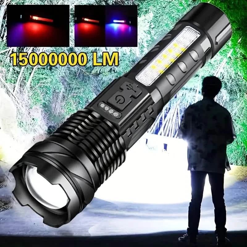 Super Powerful Rechargeable Torch Flood Light - A-1 Thread Vault