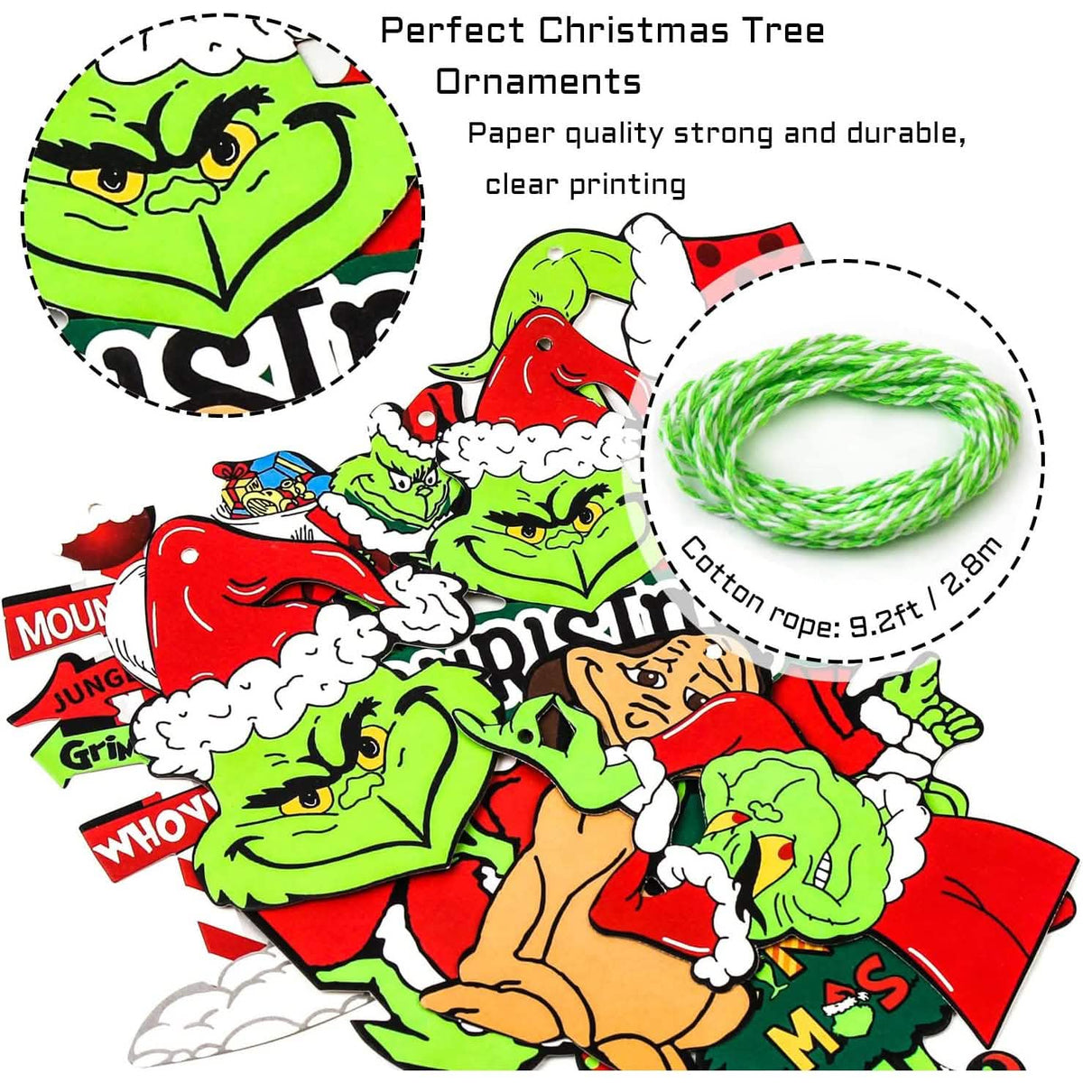 Tetor 2022 Christmas Ornament Christmas Tree Decorations - A-1 Thread Vault