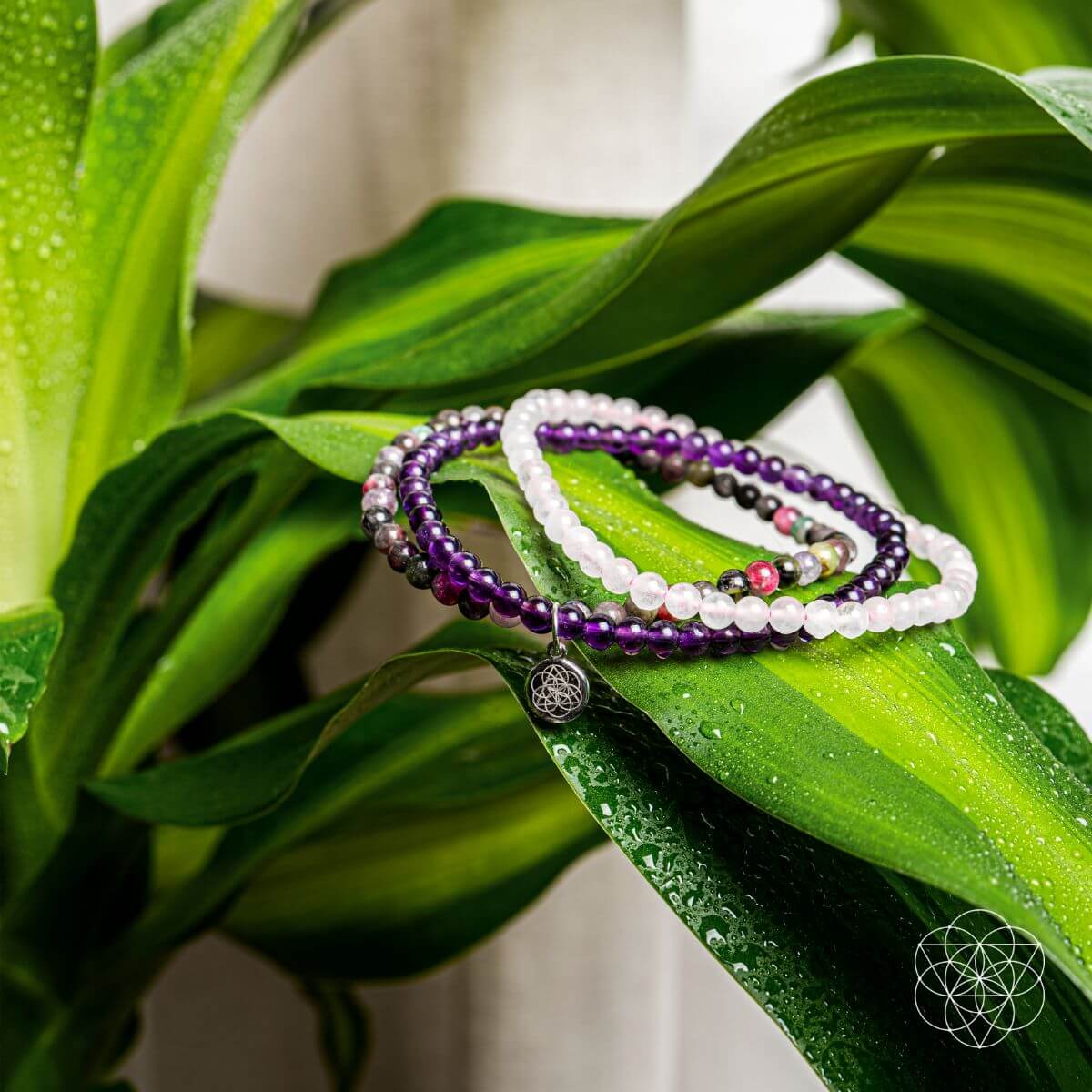 At Ease - Bracelet Set of 4 Crystals - A-1 Thread Vault