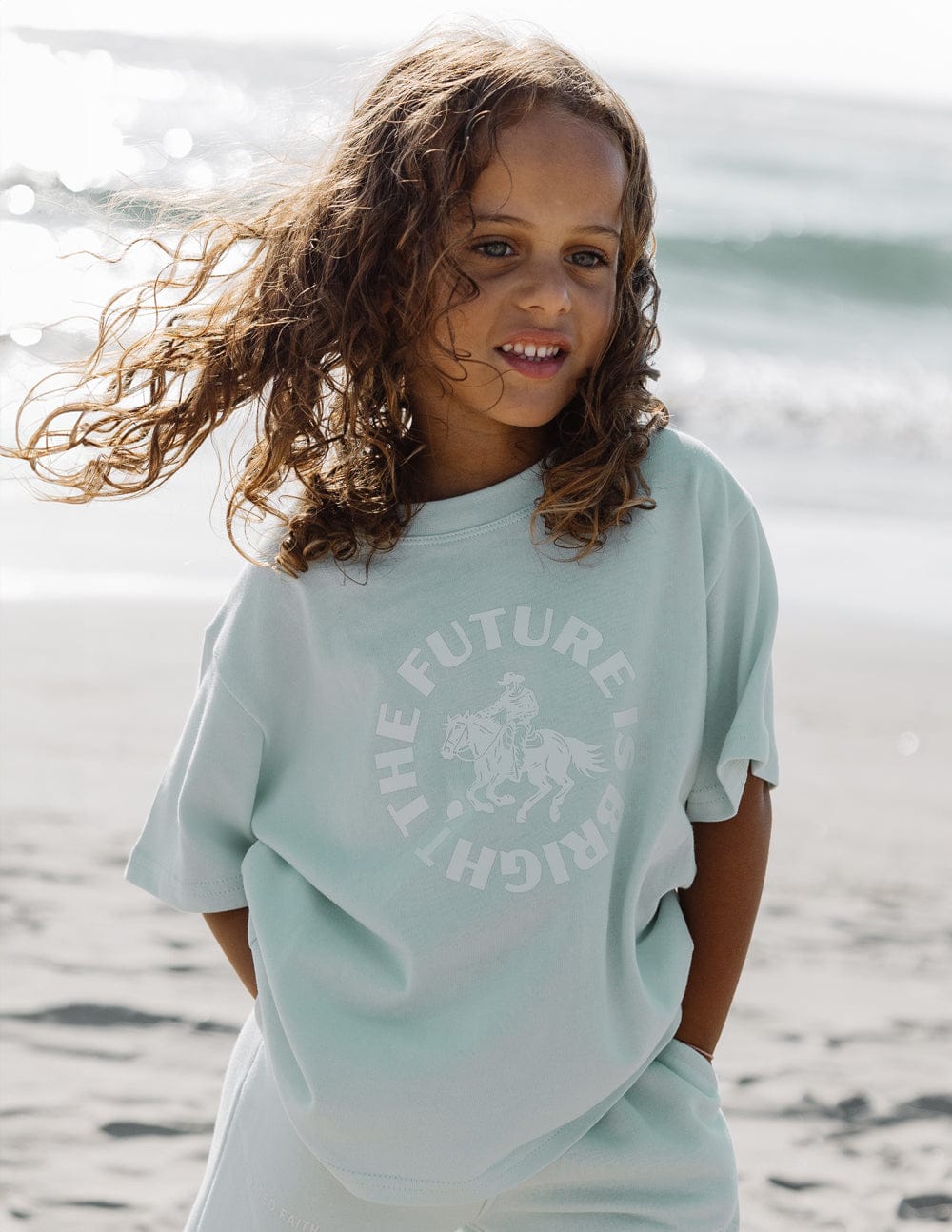 The Future Is Bright Kids Tee - A-1 Thread Vault