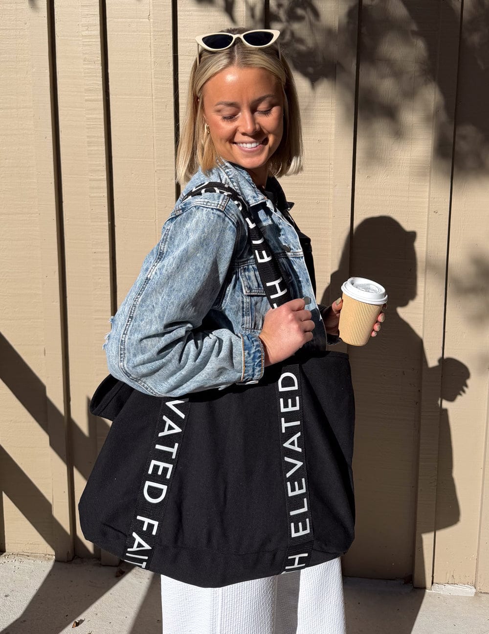 The Large Everyday Black Tote - A-1 Thread Vault