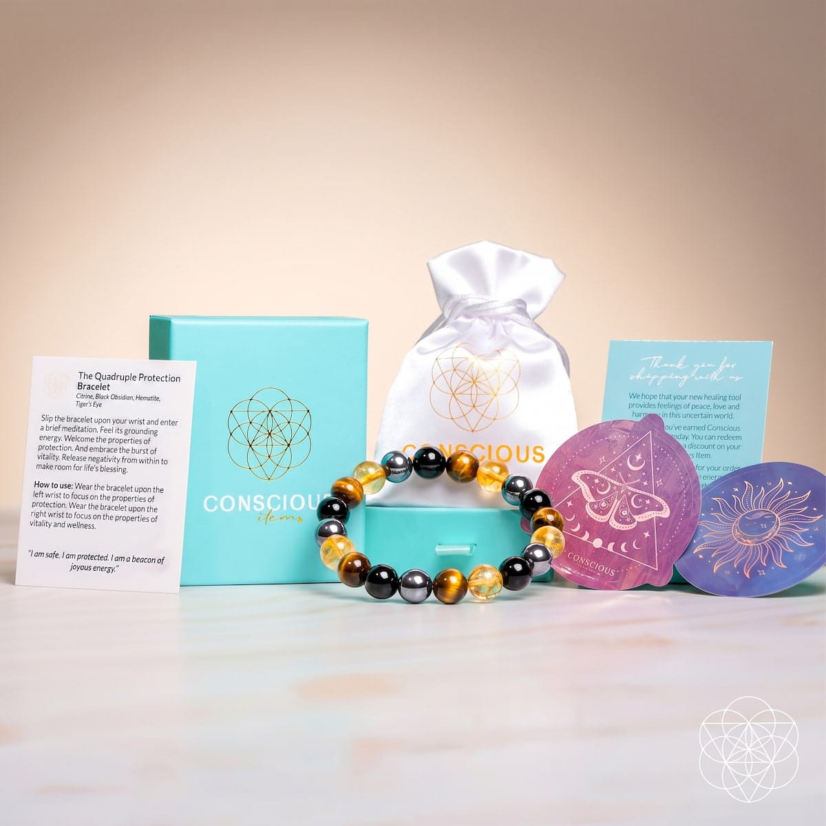 The Quadruple Protection Bracelet - A-1 Thread Vault