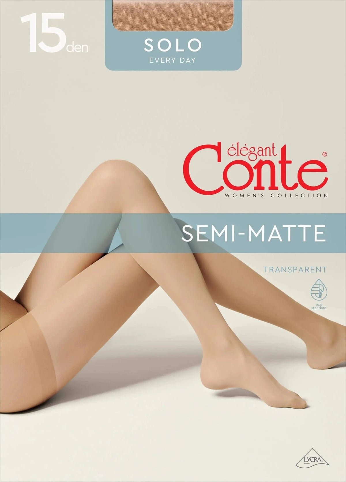 Tights Conte Solo 15 Den - Classic Pantyhose - A-1 Thread Vault