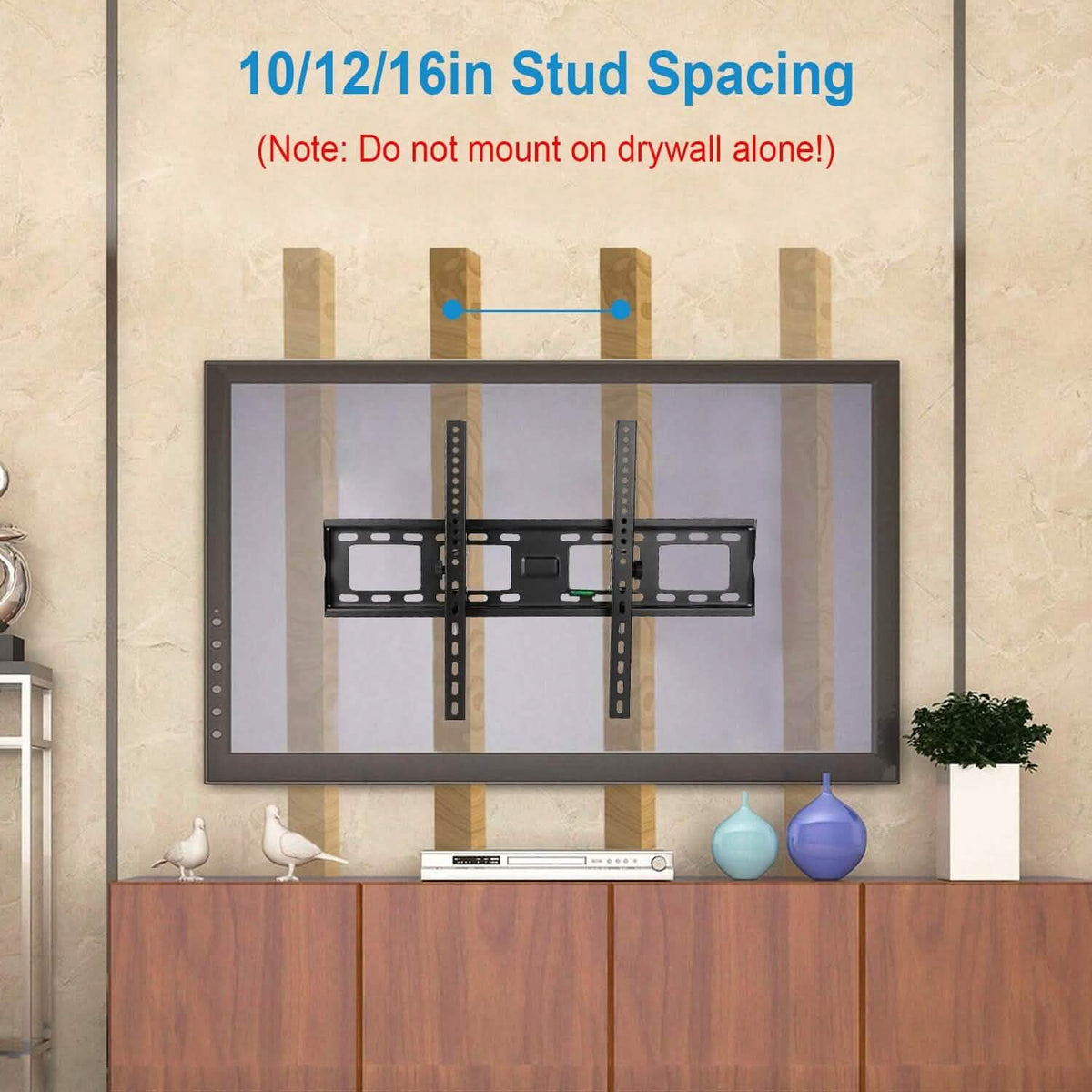 Tilt TV Wall Mount Bracket for 37"-70" LED/LCD/PLASMA Flat TV - A-1 Thread Vault