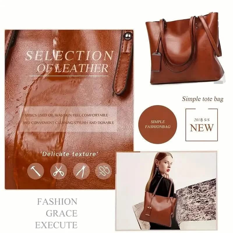 Tote Bags for Women Large Capacity Bucket Handbag - A-1 Thread Vault