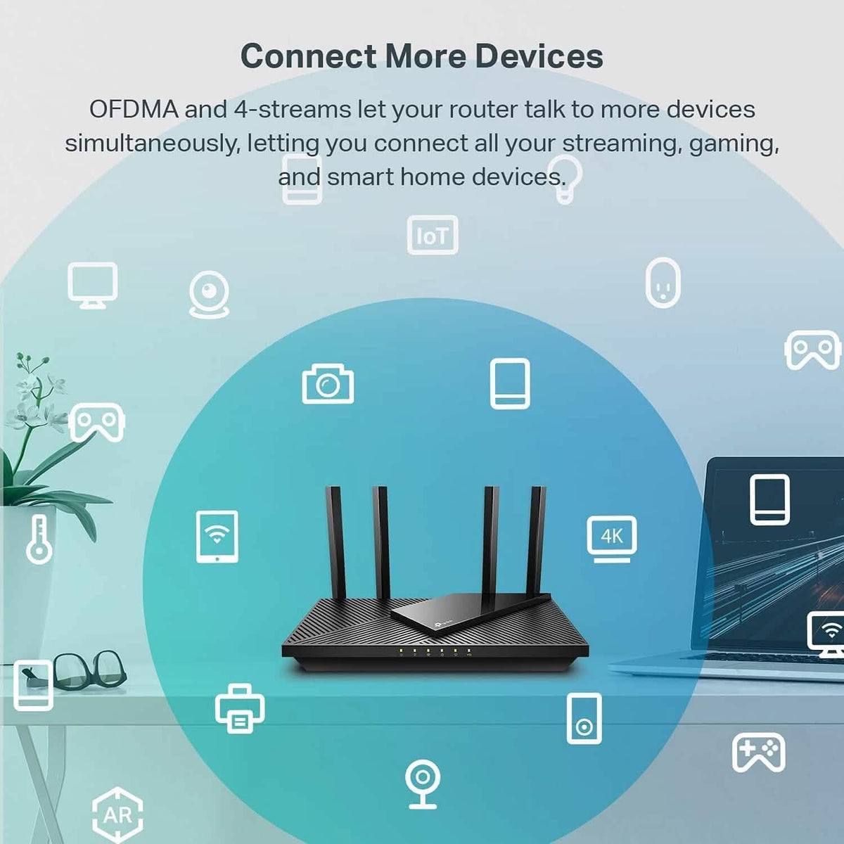 TP-Link AX3000 WiFi 6 Router (Refurbished) - A-1 Thread Vault