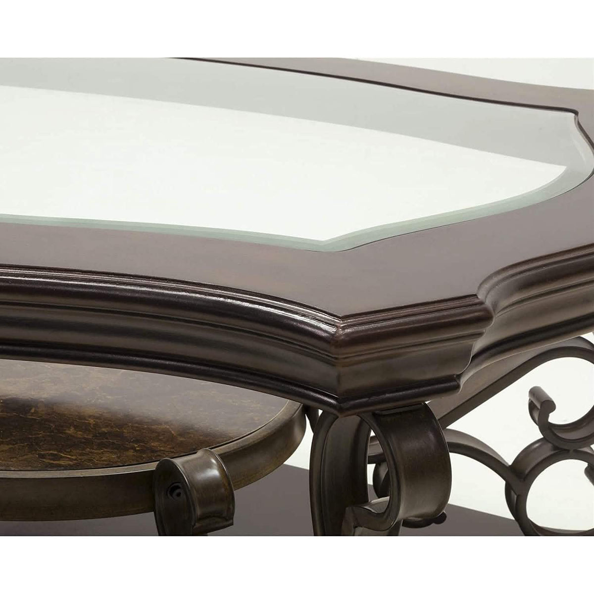 Traditional Coffee Table Accent Cocktail Table - A-1 Thread Vault