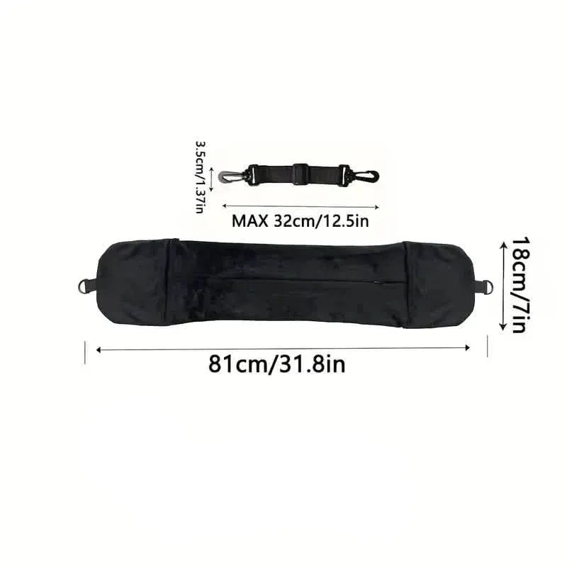 Travel Pillow & Organizer – Large, Polyester, Zipper, Machine Washable - A-1 Thread Vault
