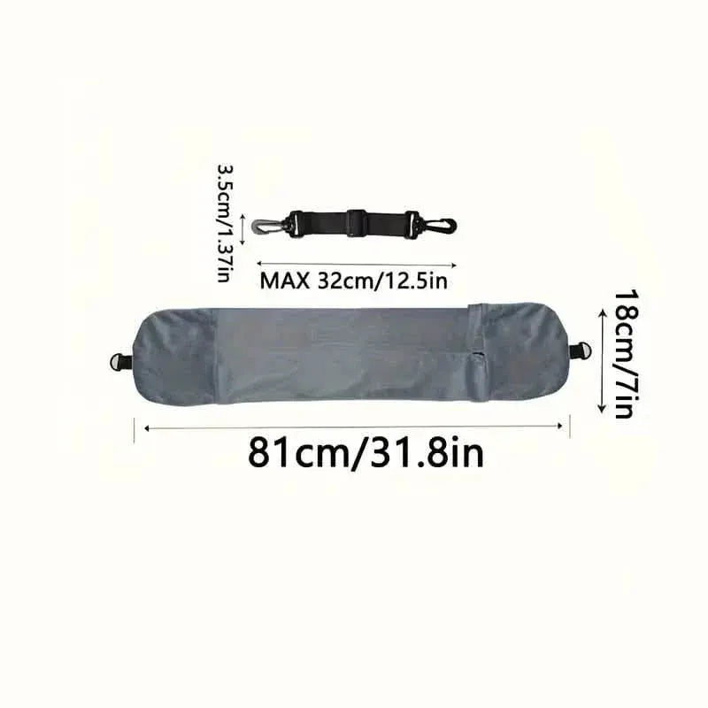 Travel Pillow & Organizer – Large, Polyester, Zipper, Machine Washable - A-1 Thread Vault