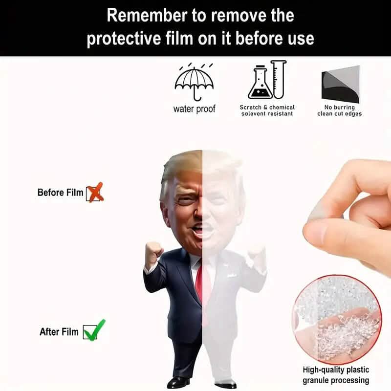 Trump Acrylic Ornament Versatile Hanging Decor - A-1 Thread Vault